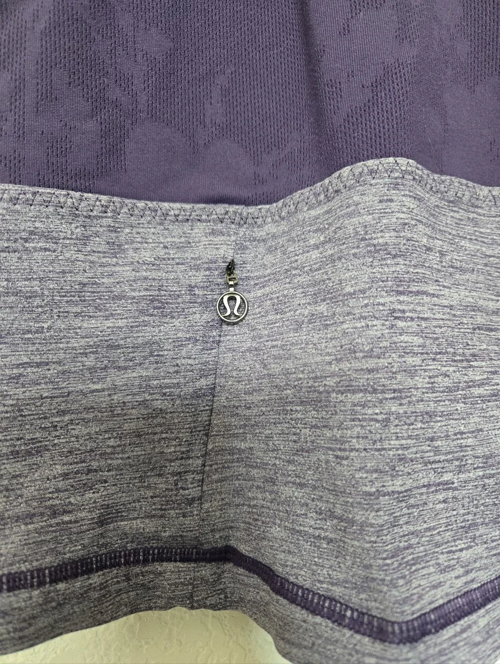 Lululemon Purple Cross-Back Athletic Tank Top.Size 4